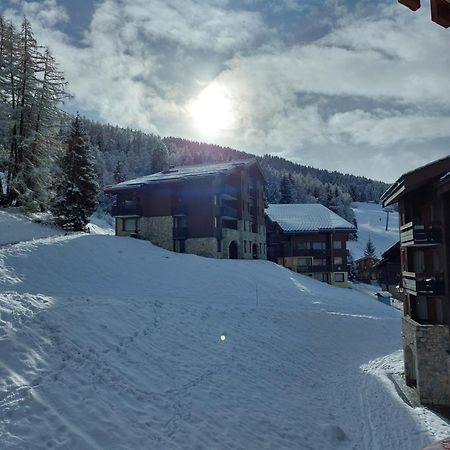La Plagne Les Coches Studio Divisible Ensoleille Buitenkant foto