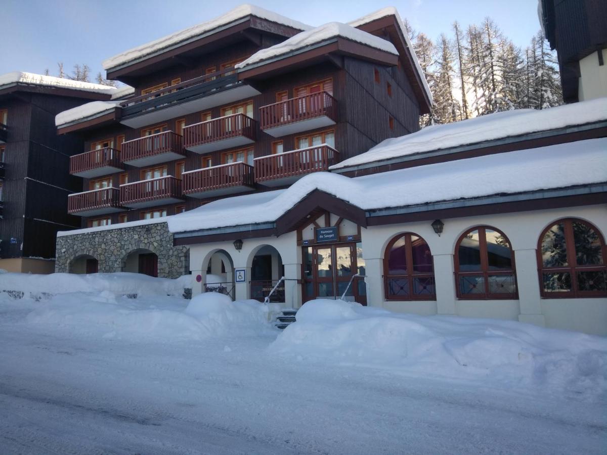 La Plagne Les Coches Studio Divisible Ensoleille Buitenkant foto