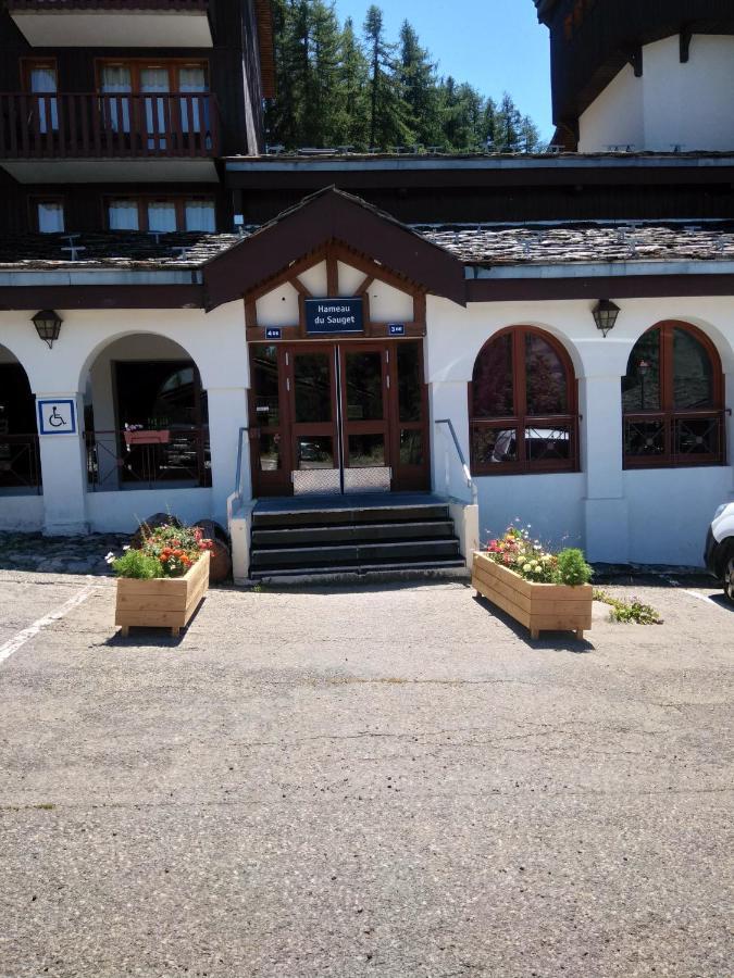 La Plagne Les Coches Studio Divisible Ensoleille Buitenkant foto