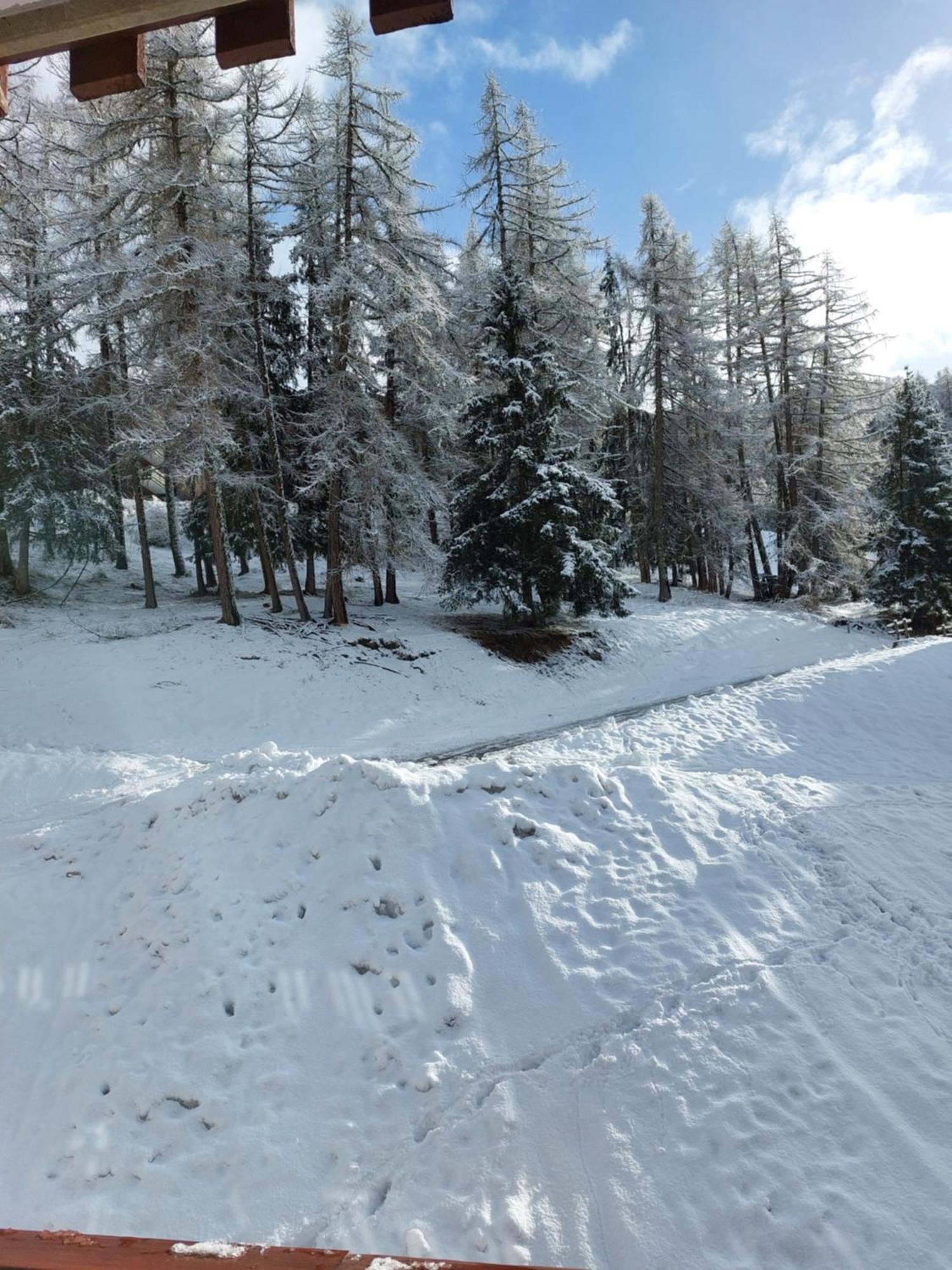 La Plagne Les Coches Studio Divisible Ensoleille Buitenkant foto